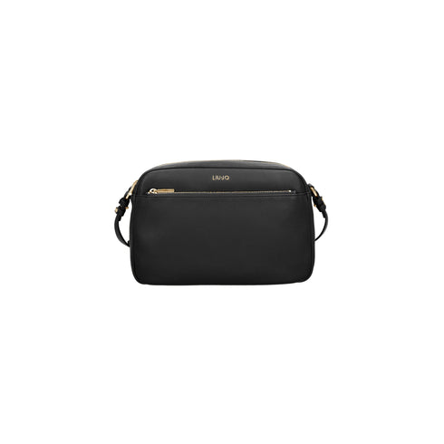 LIU JO Borsa a spalla Borsa Donna Camera in similpelle martellata Nero - Francavilla Moda